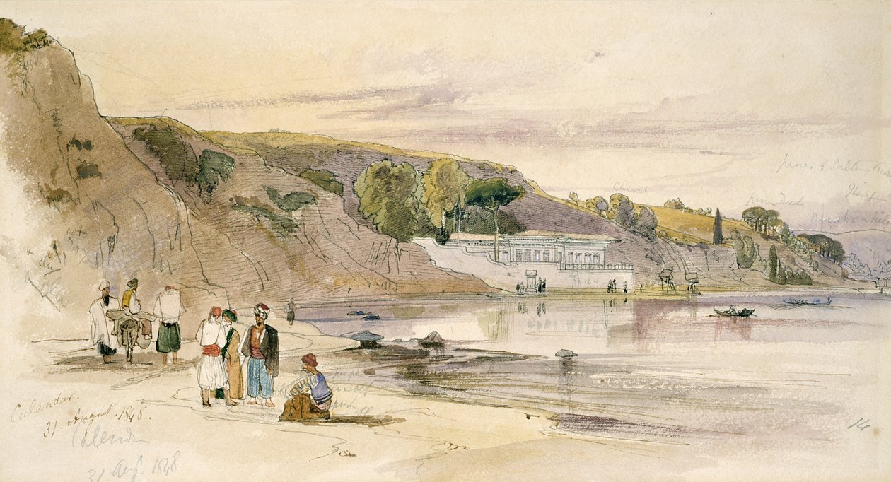 Calendrier, 1848 - Edward Lear