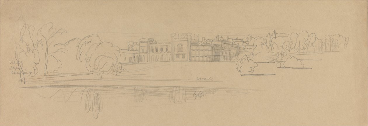 Salle Knowsley - Edward Lear