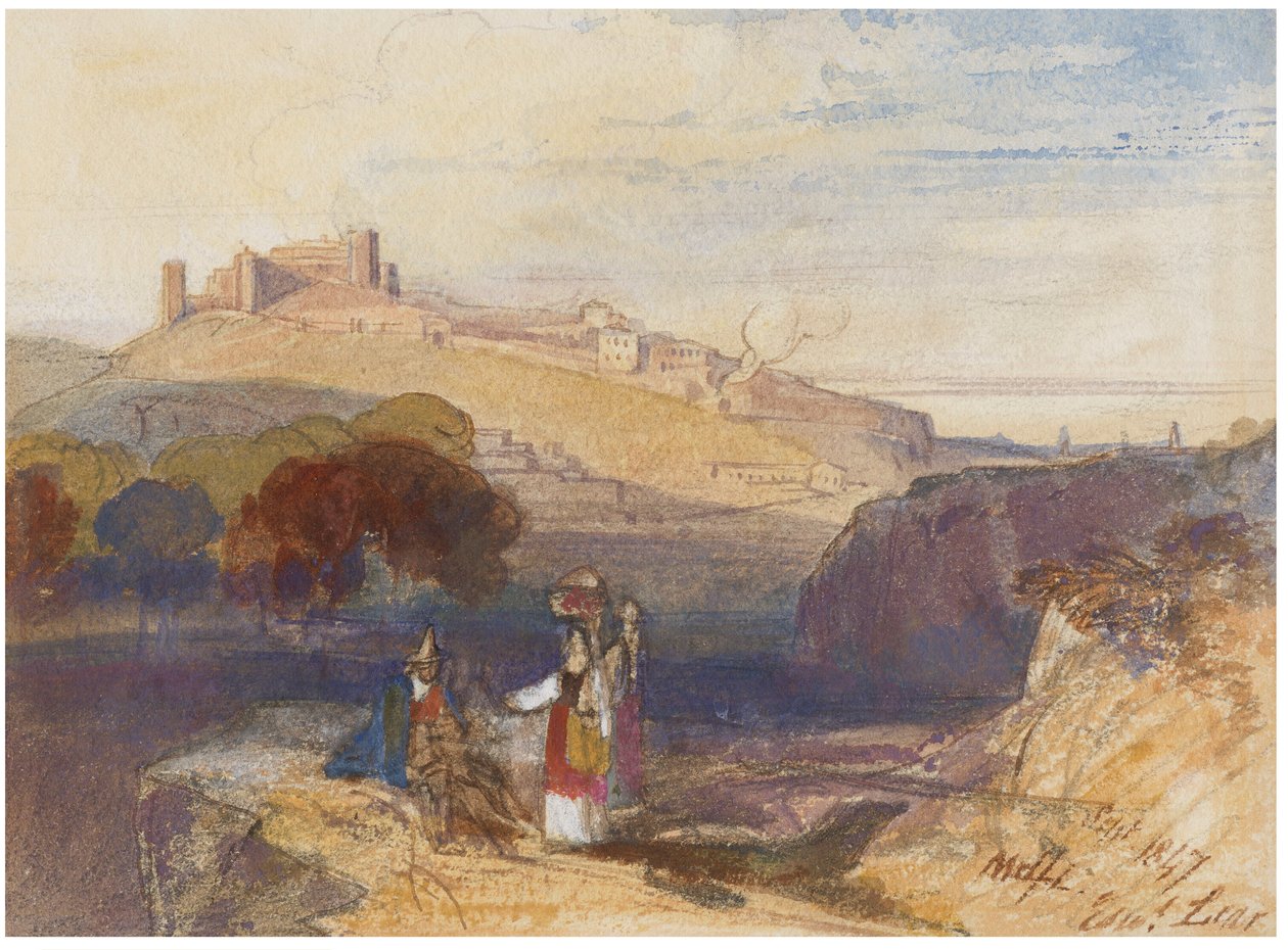 Melfi, Italie - Edward Lear