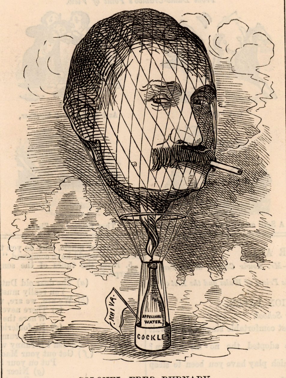 Frederick Gustavus Burnaby - Edward Linley Sambourne