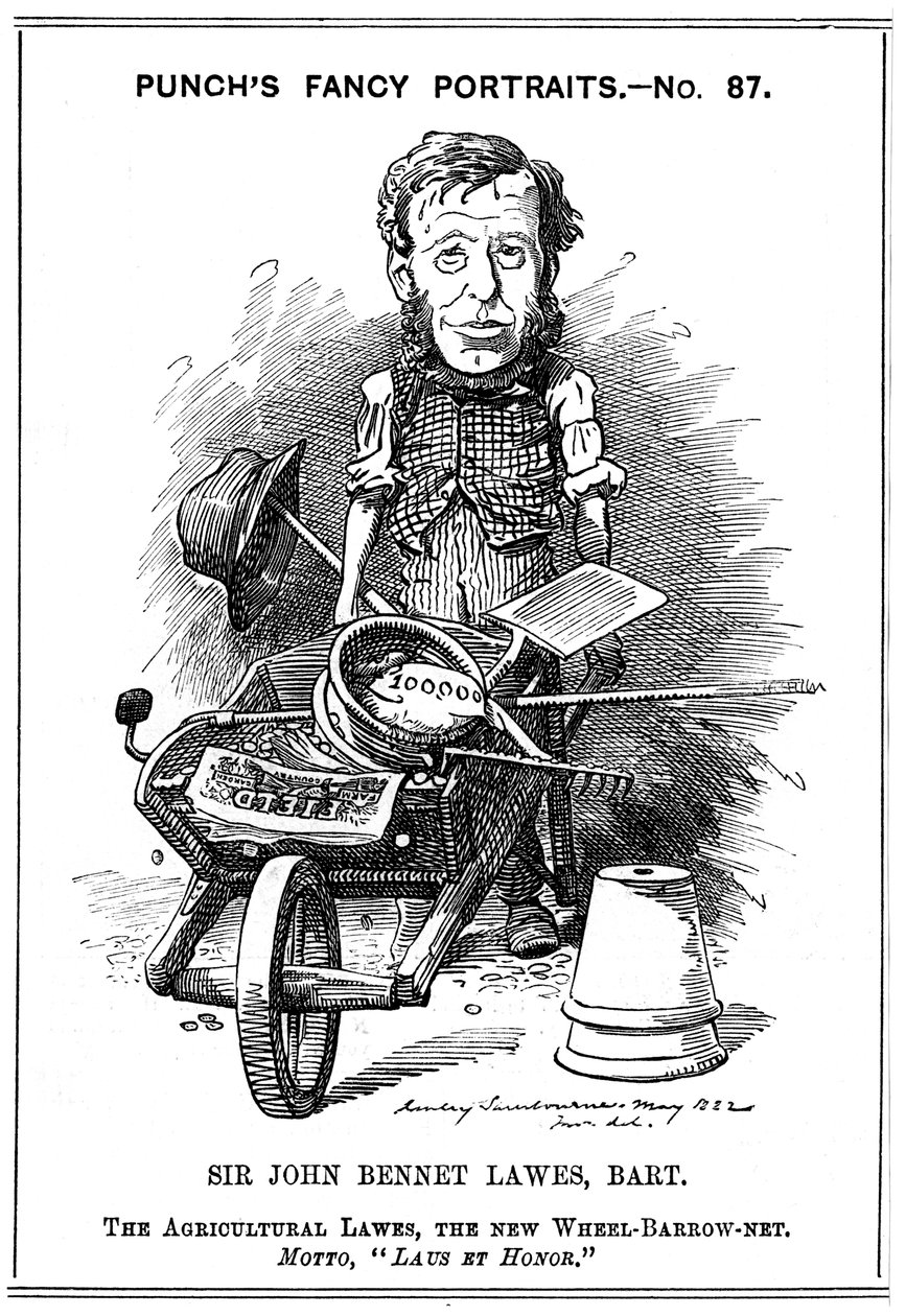 John Bennett Lawes, agriculteur anglais, 1882 - Edward Linley Sambourne