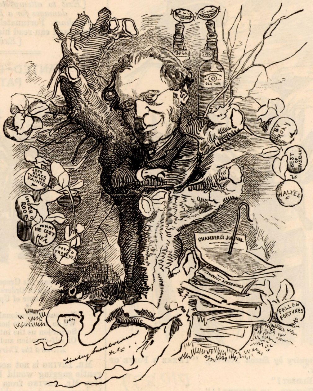 Portrait de James Payn - Edward Linley Sambourne