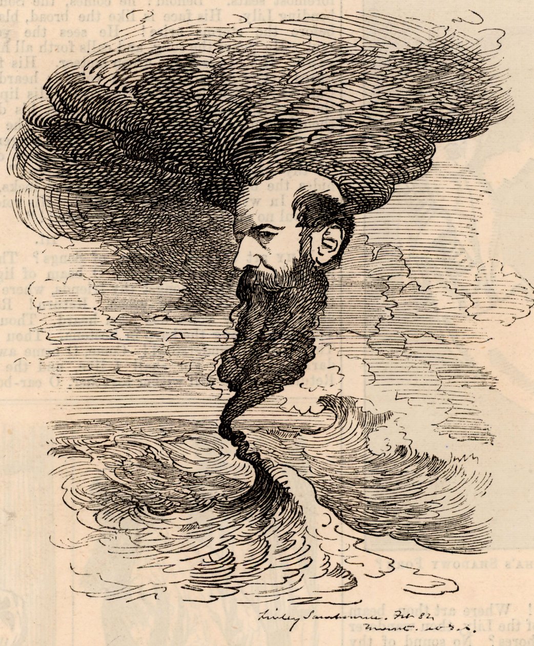 Portrait de Wilfred Lawson - Edward Linley Sambourne