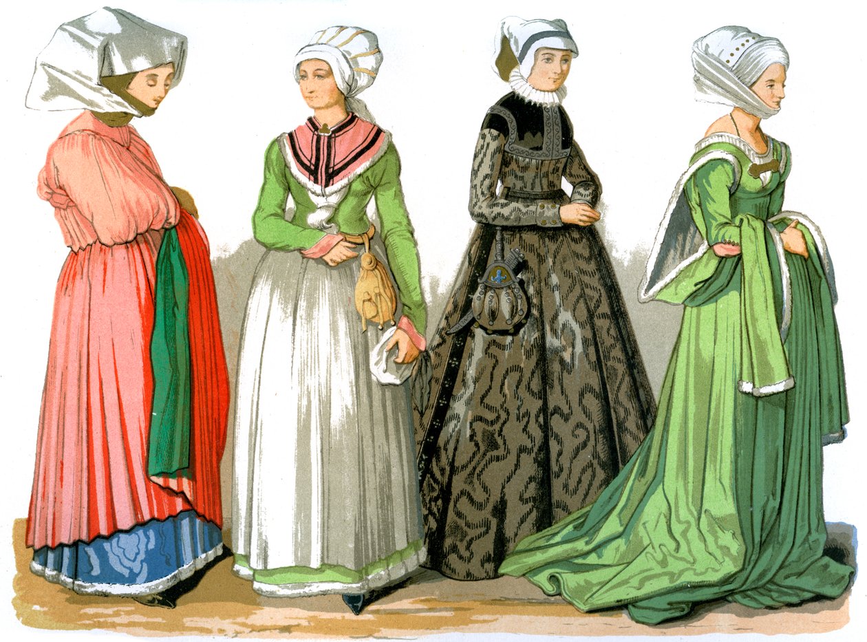 Femmes de Nuremberg, Allemagne, 16e siècle - Edward May