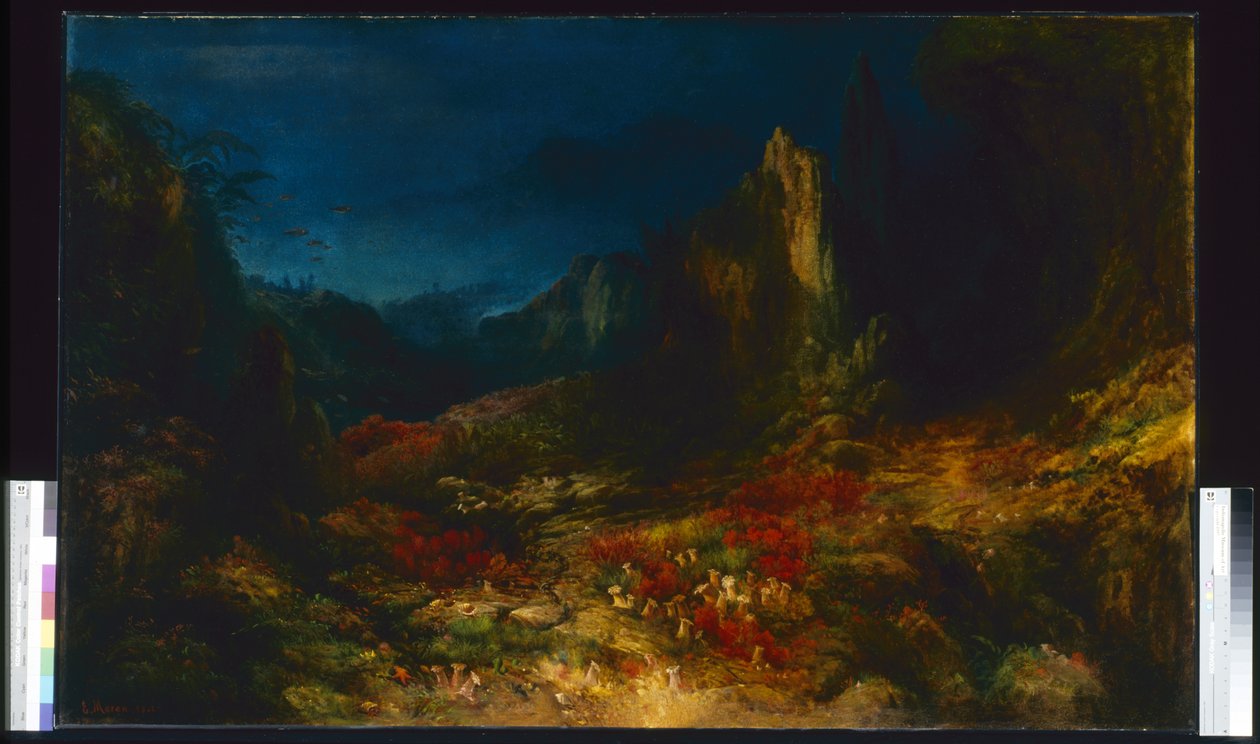 La Vallée dans la mer - Edward Moran