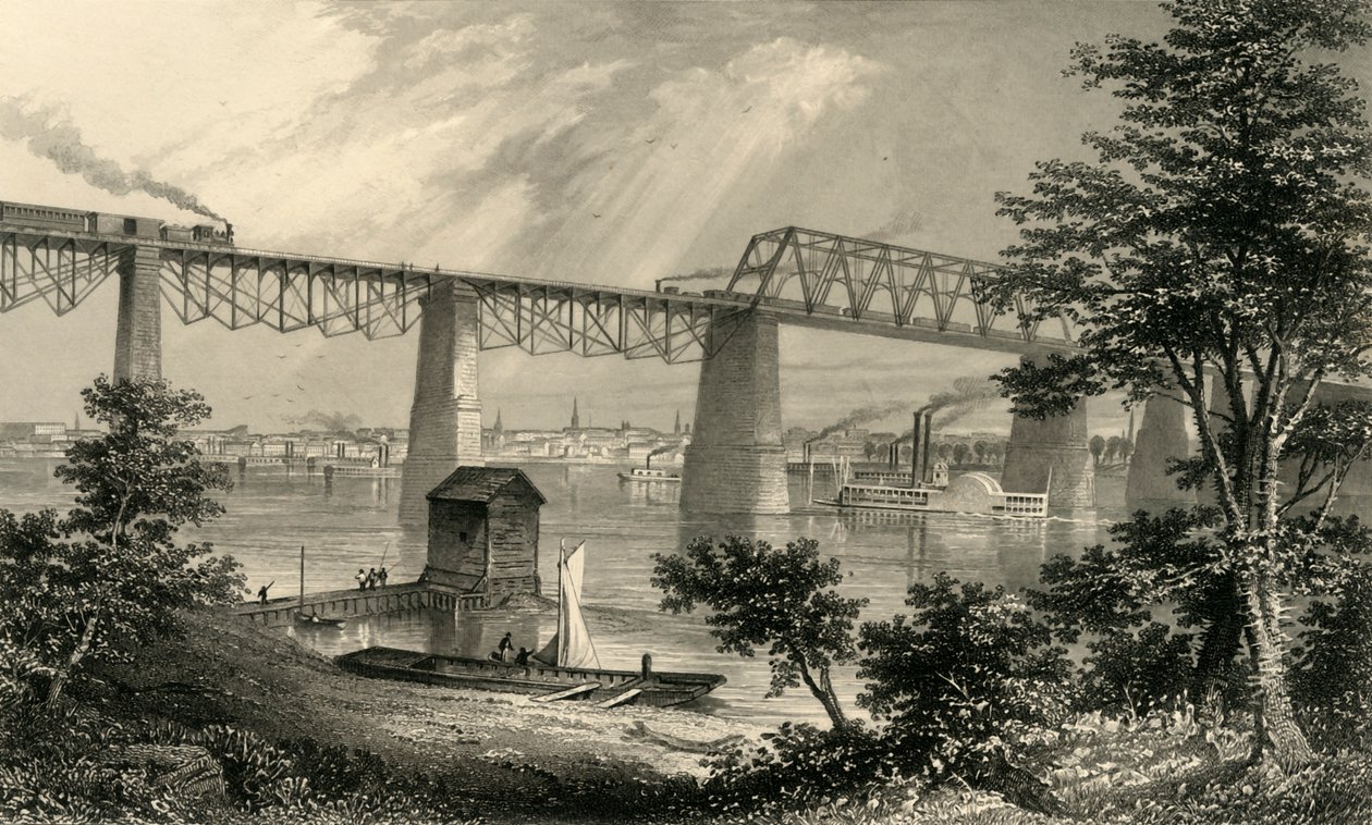 Ville de Louisville, 1874 - Edward Paxman Brandard