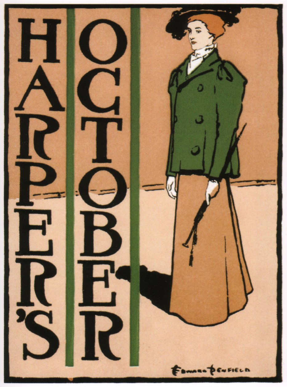Harpers October, 1895 - Edward Penfield