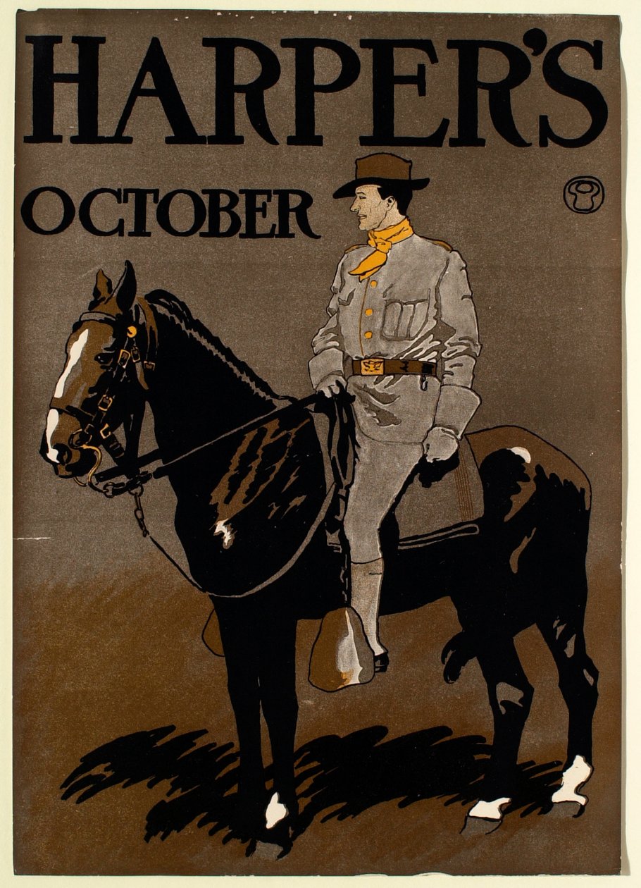 Policier à cheval, octobre, Harper