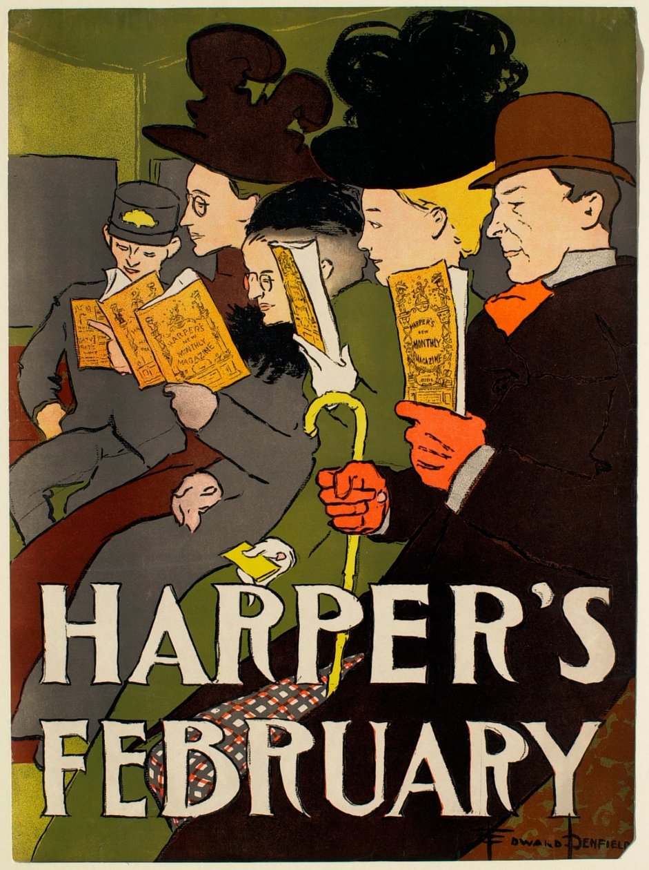 Personnes dans un omnibus, Harper