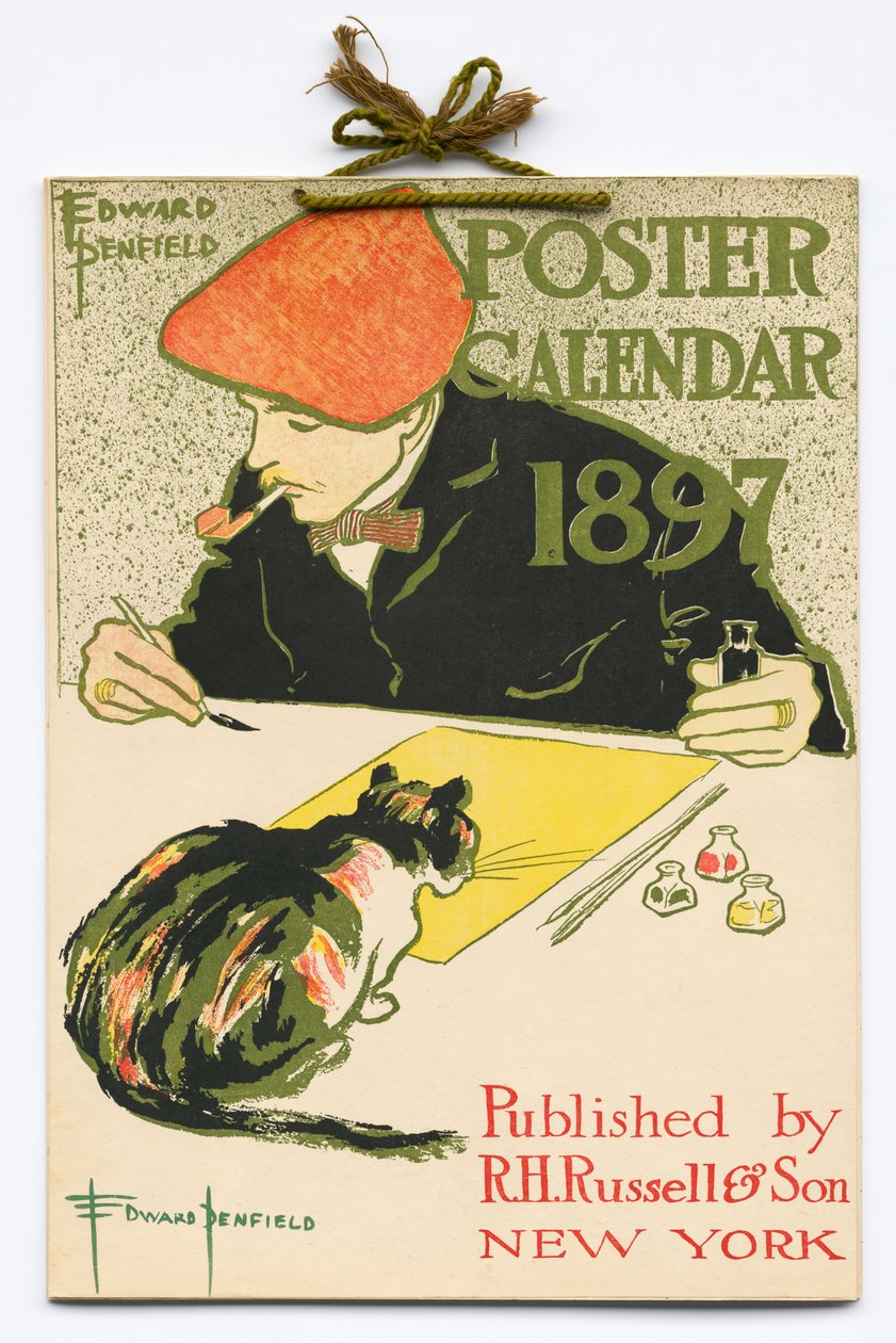 Kalenderplakat 1897 - Edward Penfield