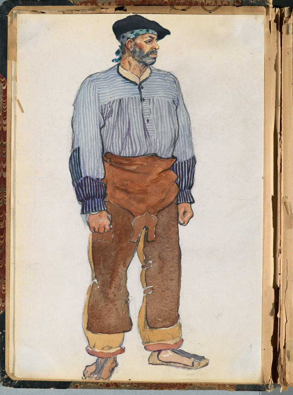 Esquisse espagnole, vers 1911 - Edward Penfield
