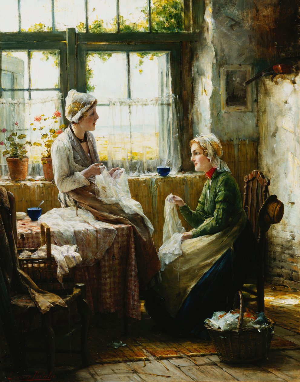 La couturière - Edward Portielje