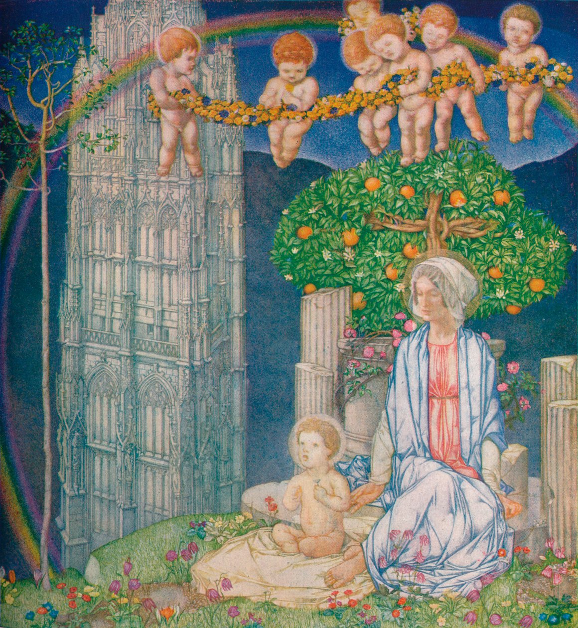 Notre-Dame de la Promesse, vers 1918-1919 | Estampe d'art