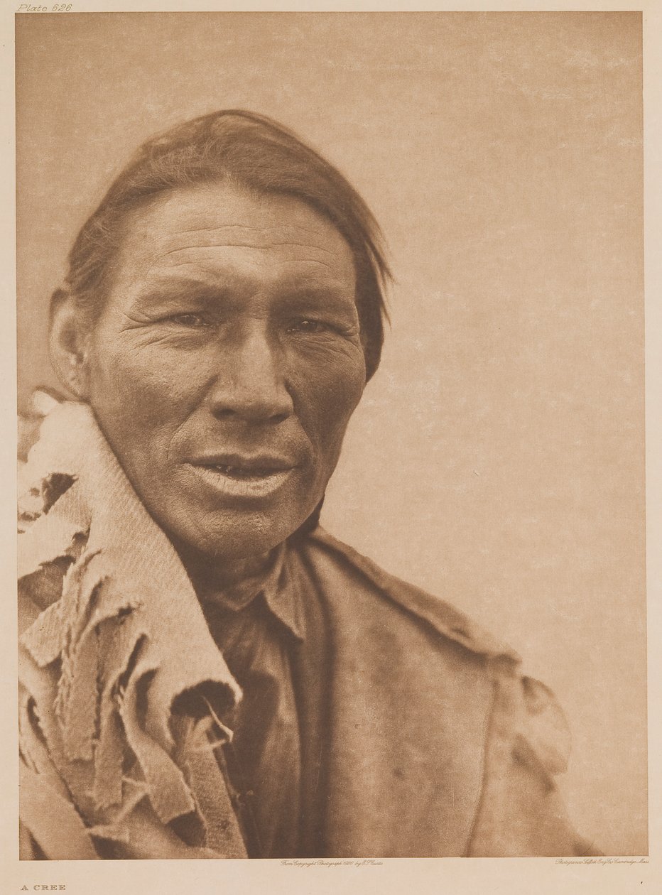 À Cree - Edward S. Curtis