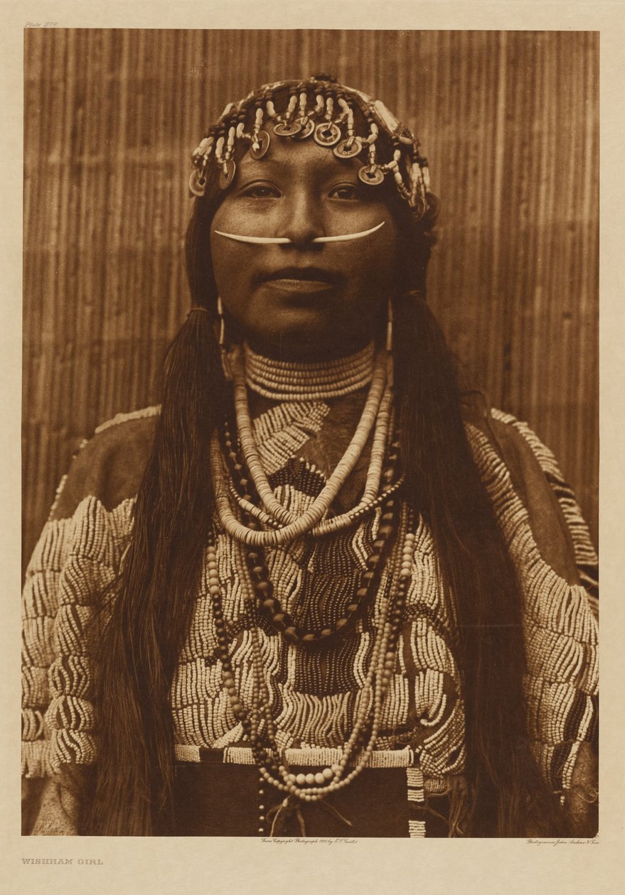 [Une jeune femme chinook] - Edward S. Curtis