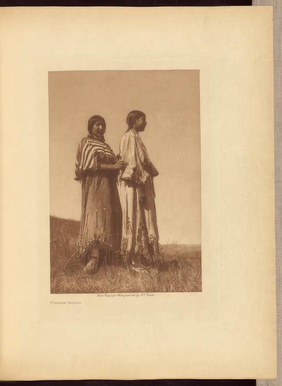 Filles de Piegan - Edward S. Curtis