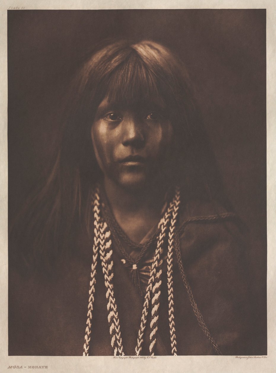 Portfolio II, planche 61 : Mósa-Mohave - Edward S. Curtis