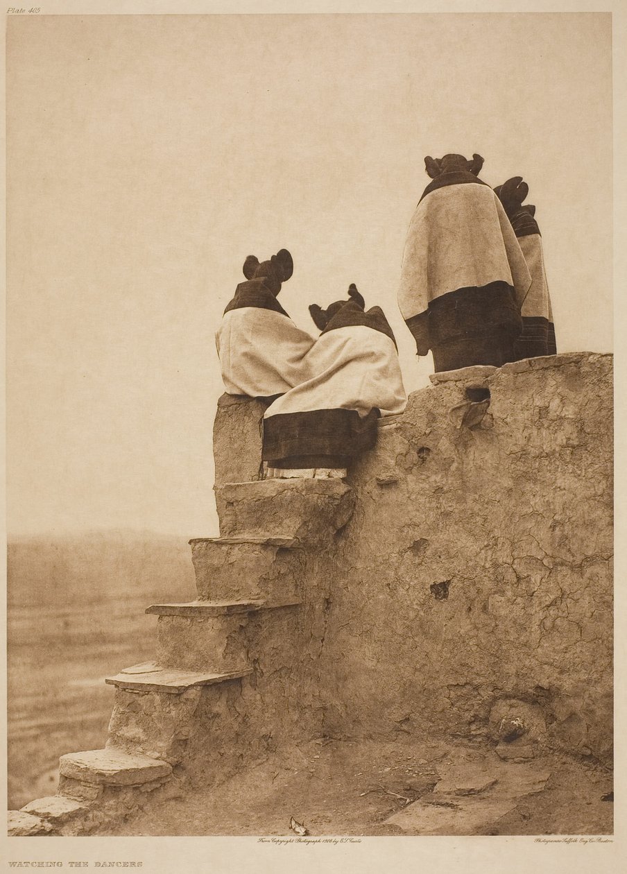 Regarder les danseurs - Edward S. Curtis