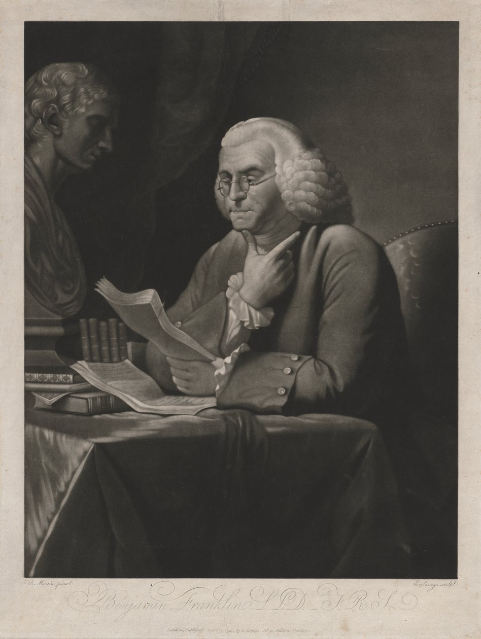 Benjamin Franklin - Edward Savage