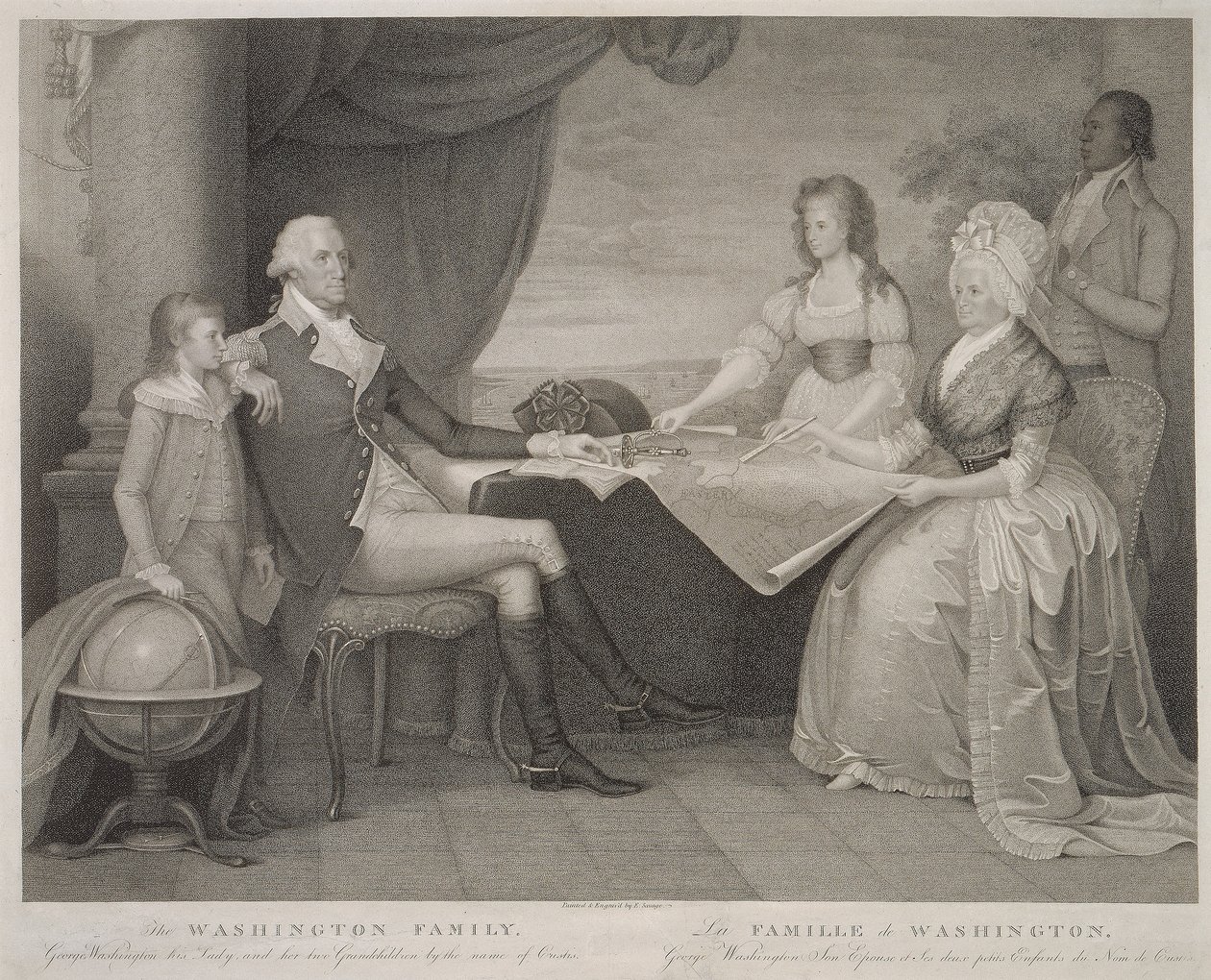 La famille Washington - Edward Savage