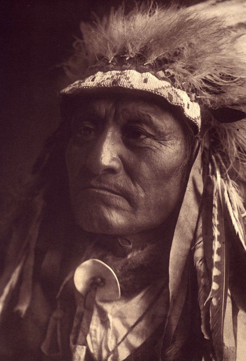 Crazy Thunder, un Sioux Teton - Edward Sheriff Curtis