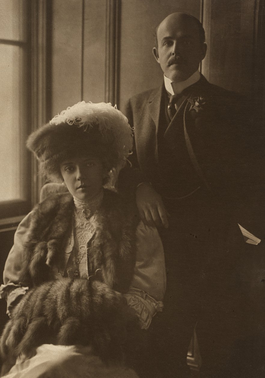 Nicholas et Alice Roosevelt Longworth - Edward Sheriff Curtis