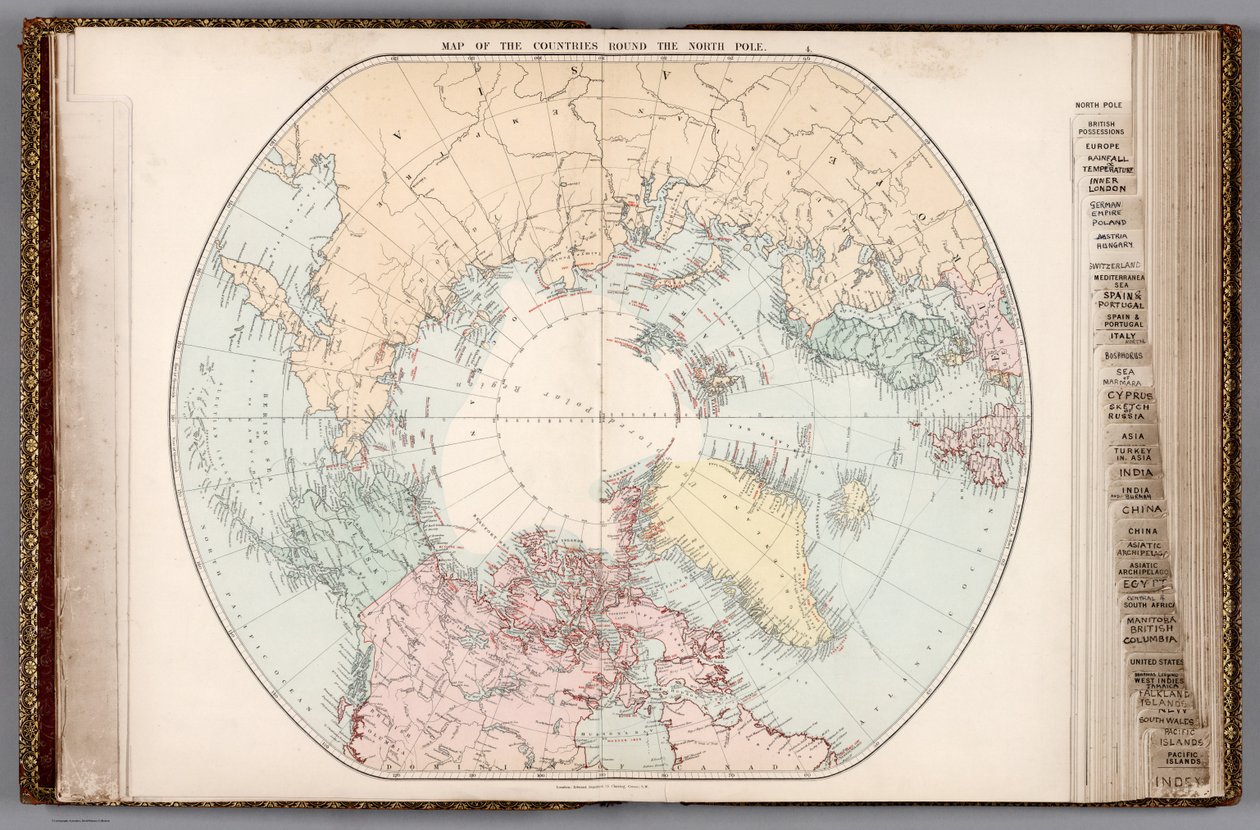 Atlas de géographie universelle de Londres, 1887 (14053008) - Edward Stanford