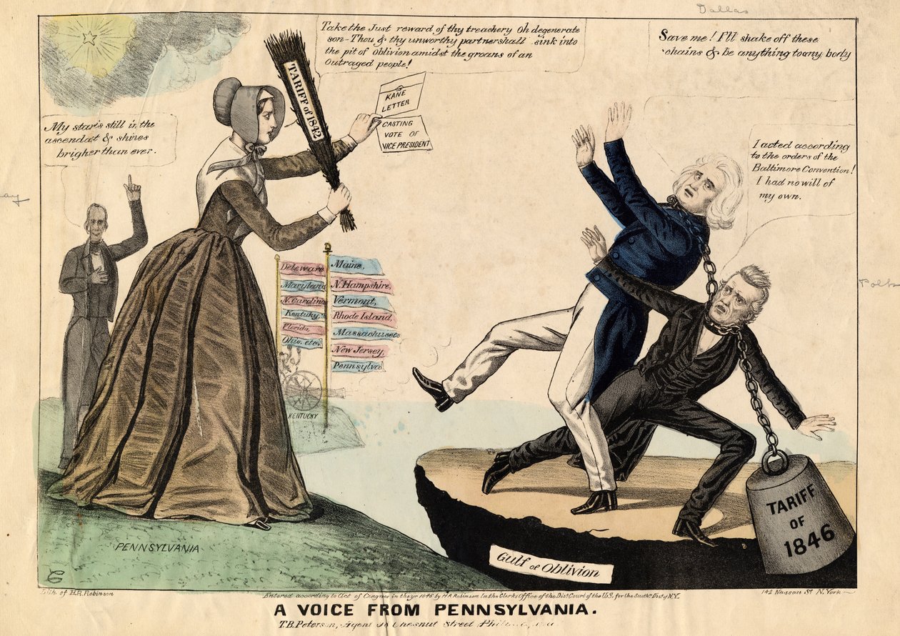 Une voix de Pennsylvanie, publiée par H.R. Robinson, New York, 1846 - Edward Williams Clay