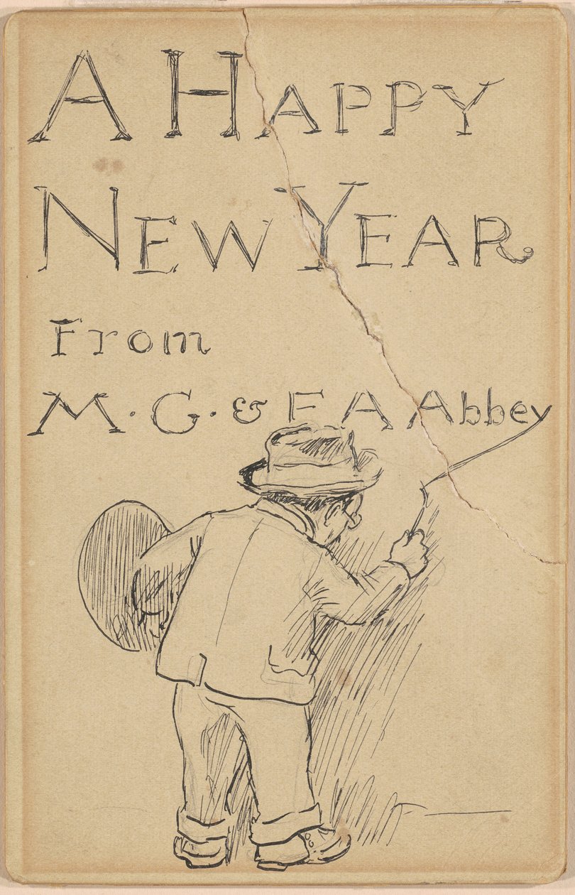 Bonne année - Edwin Austin Abbey