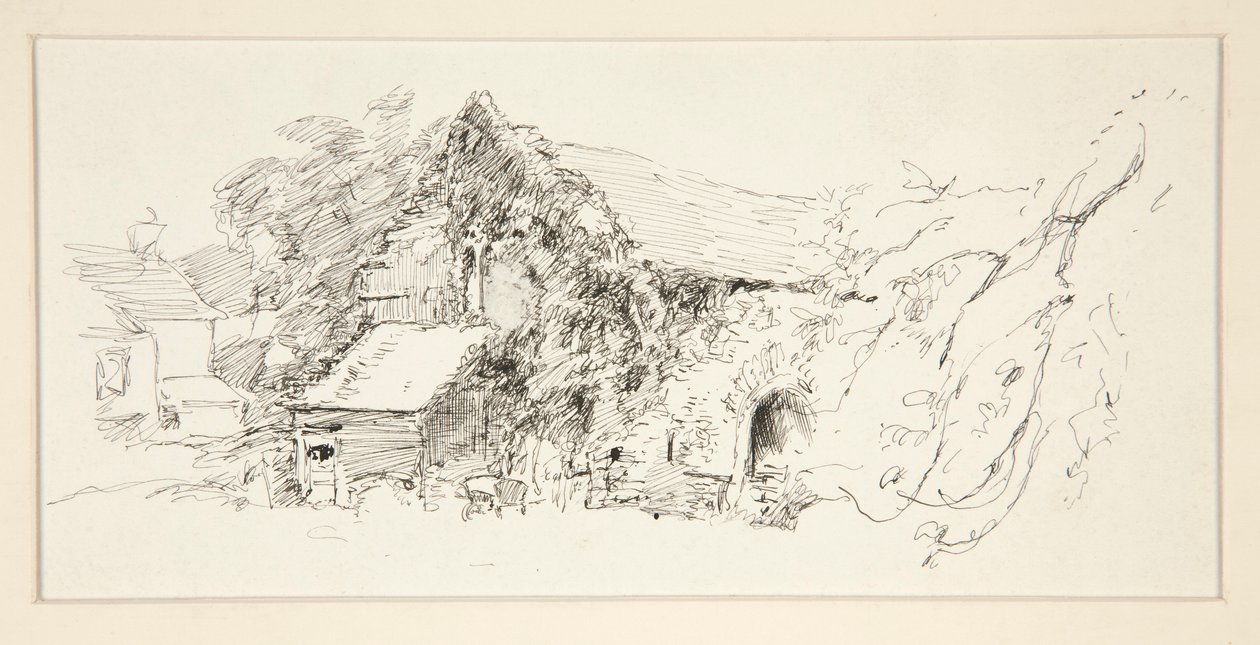 Étude architecturale - Edwin Austin Abbey