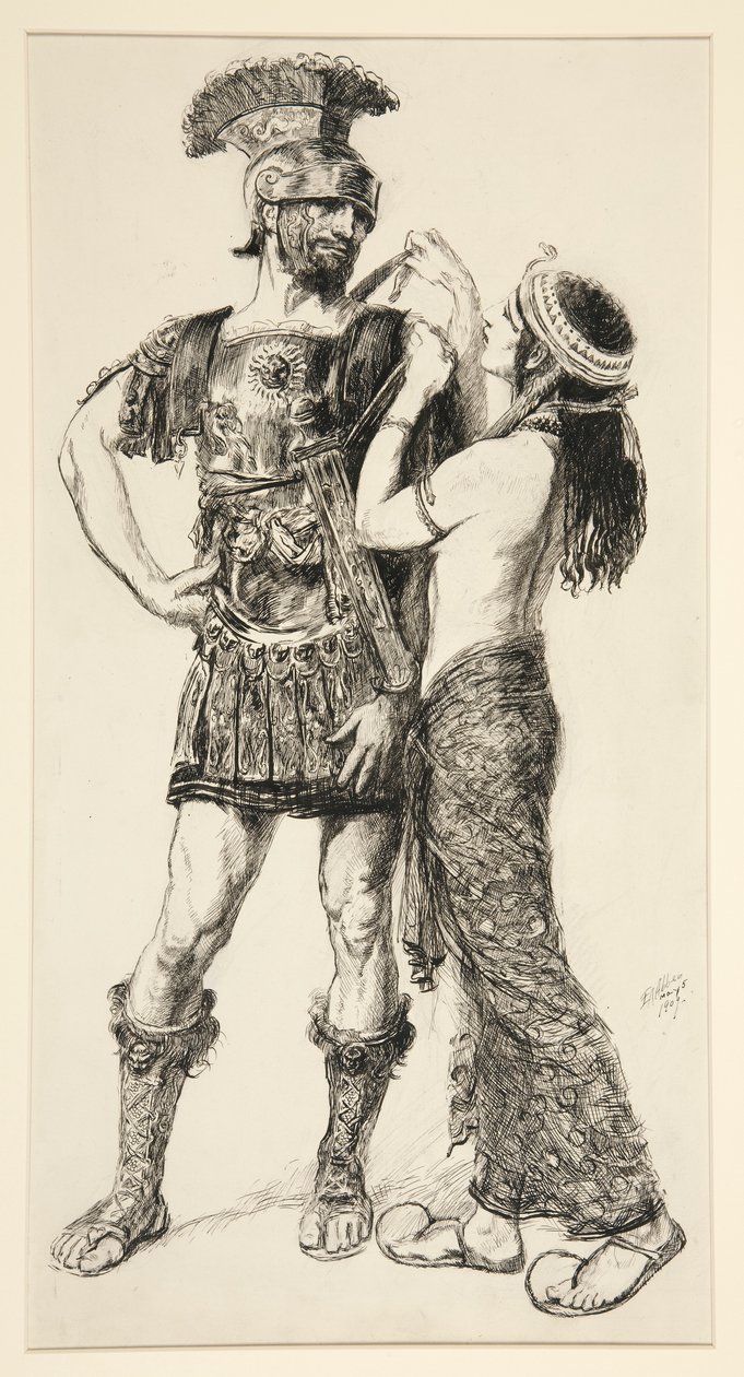 Cléopâtre - Edwin Austin Abbey