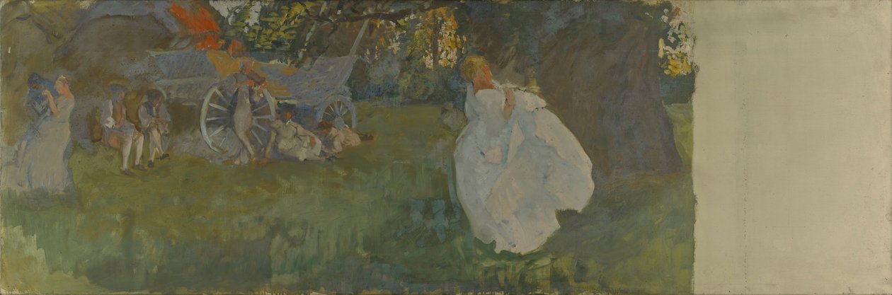 Étude de composition - Edwin Austin Abbey