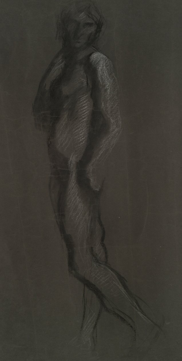 Première étude de figure - Edwin Austin Abbey