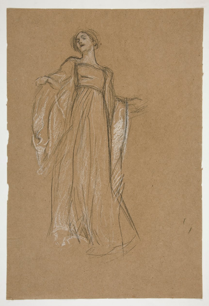 Étude de figure - Edwin Austin Abbey