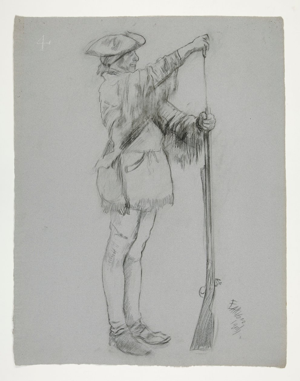 Étude de figure - Edwin Austin Abbey