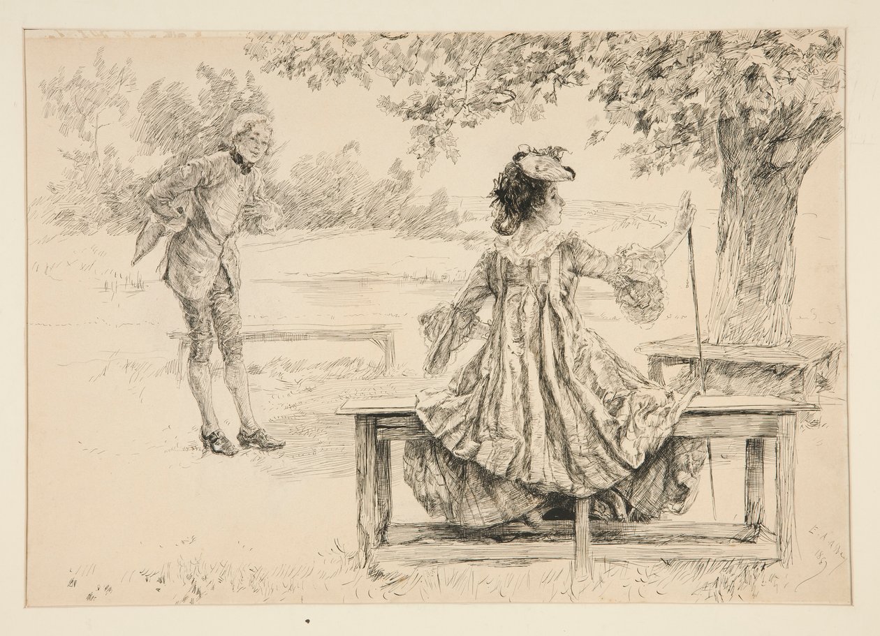 Illustration - Edwin Austin Abbey