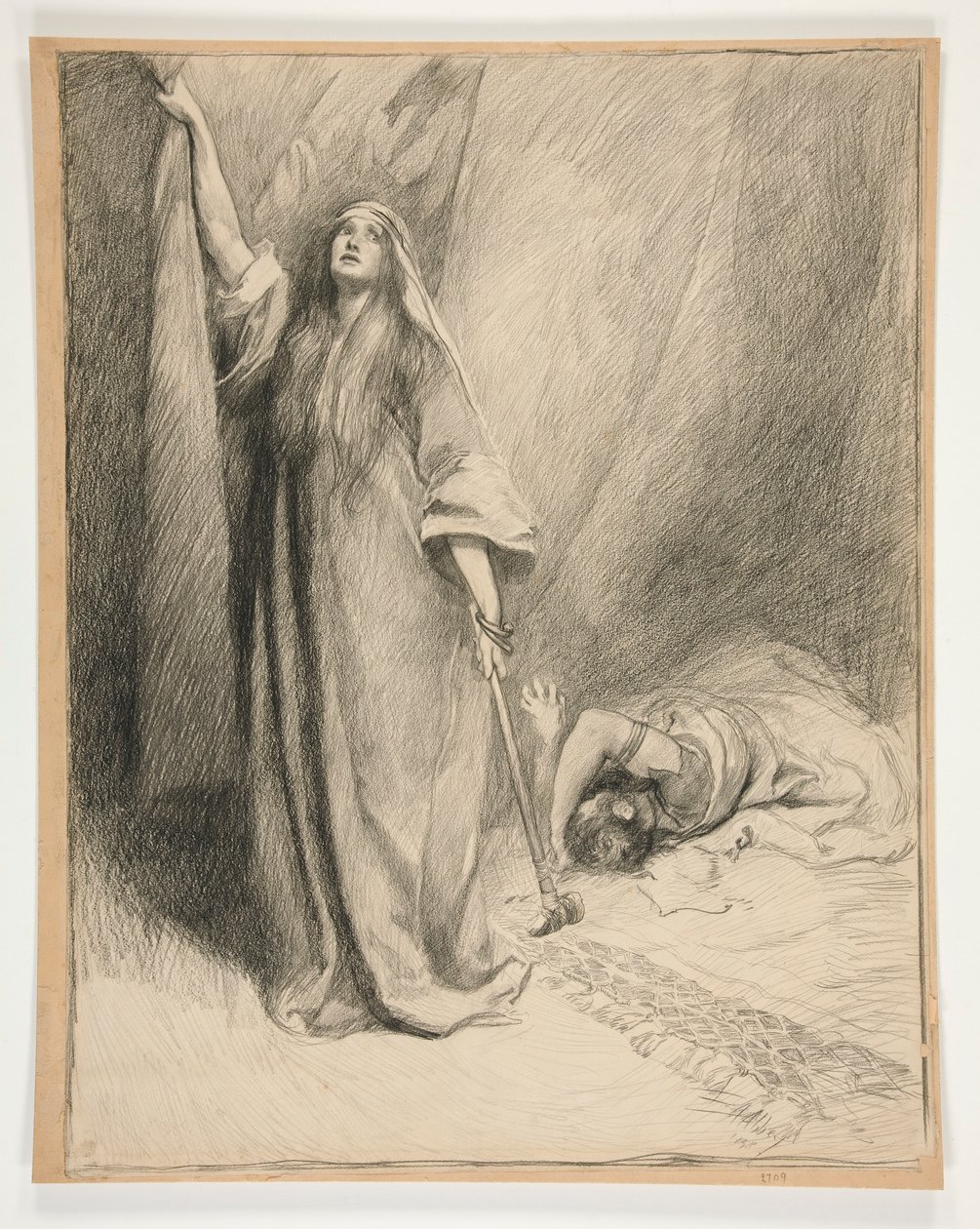 Jael et Sisera - Edwin Austin Abbey