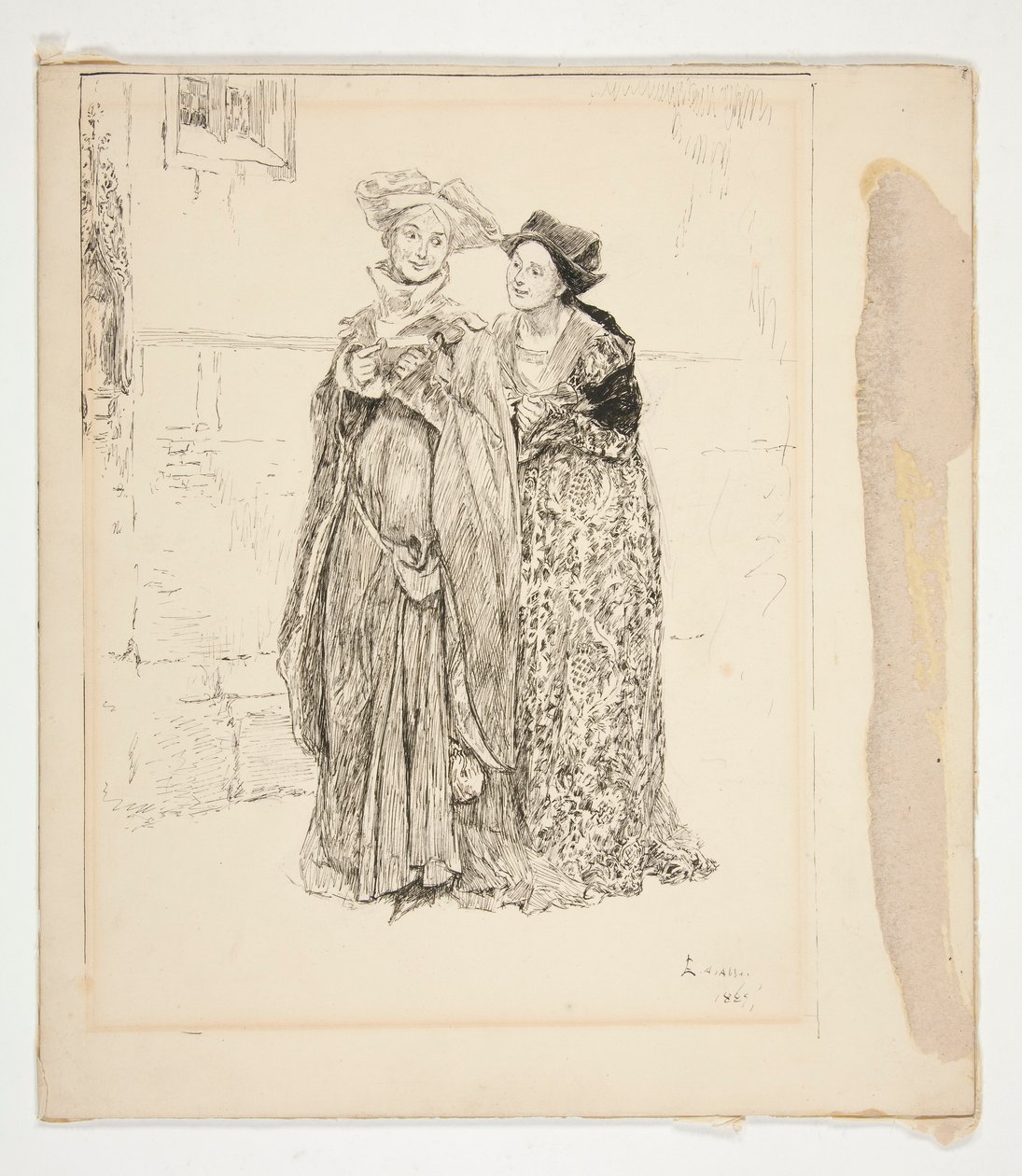 Mistress Ford - Edwin Austin Abbey