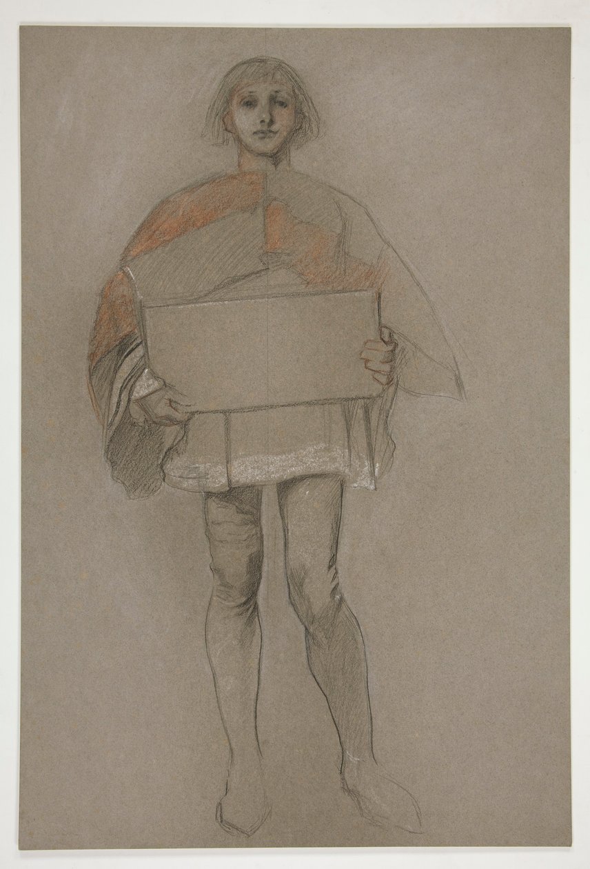 Étude pour - Edwin Austin Abbey