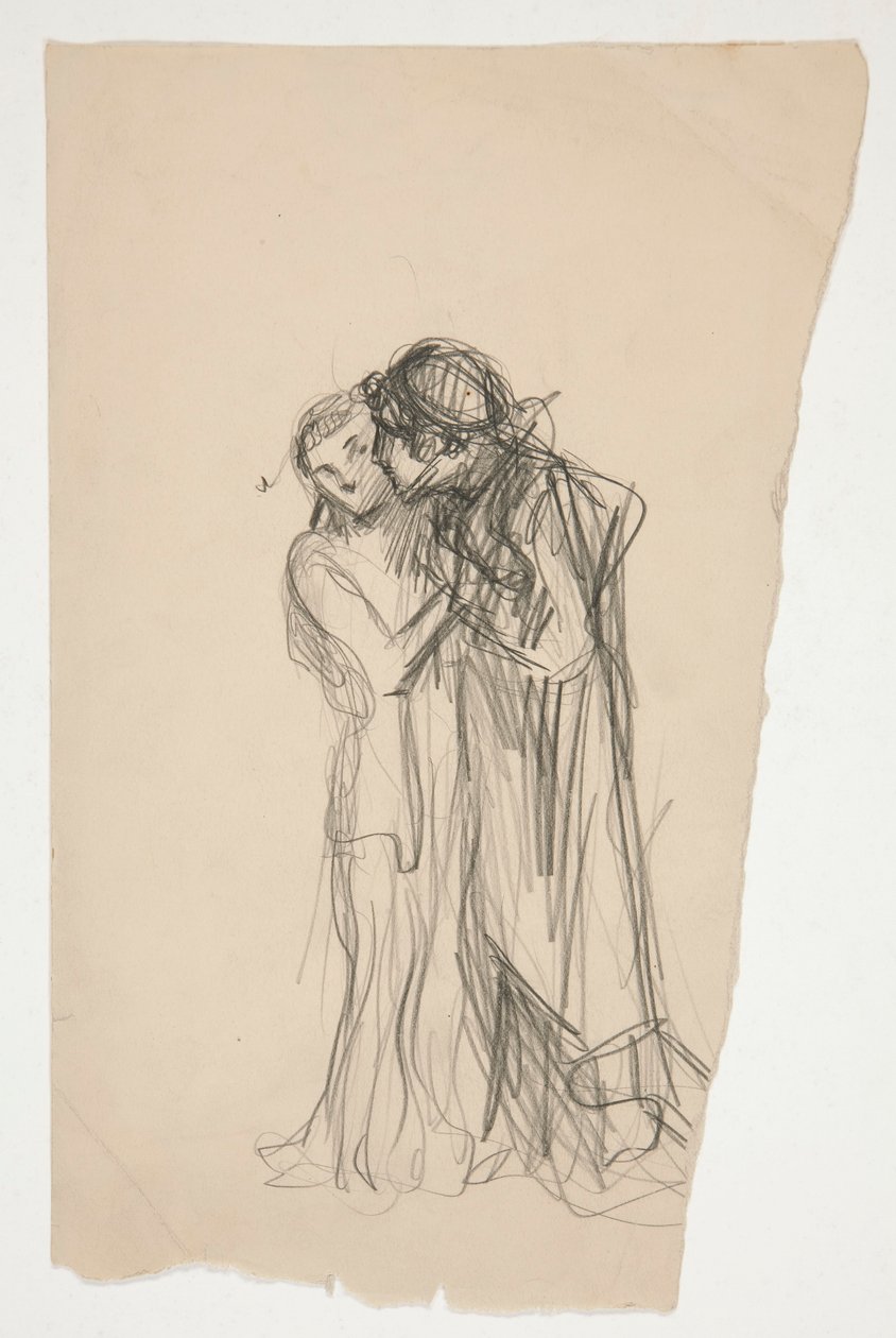 Étude pour La Nuit des Rois (?) - Edwin Austin Abbey