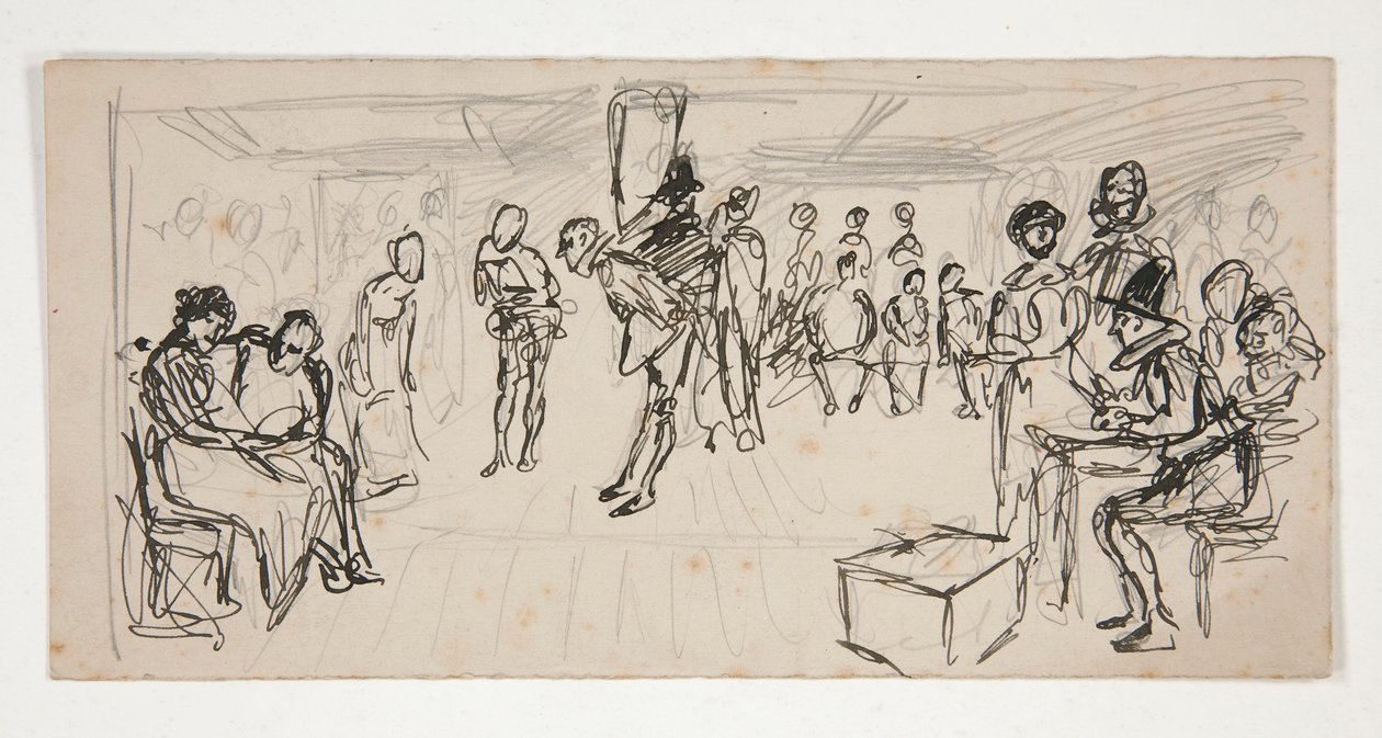 Étude pour un - Edwin Austin Abbey