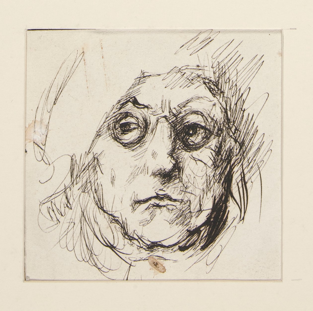 Étude de Benjamin Franklin pour les fresques du capitole de l