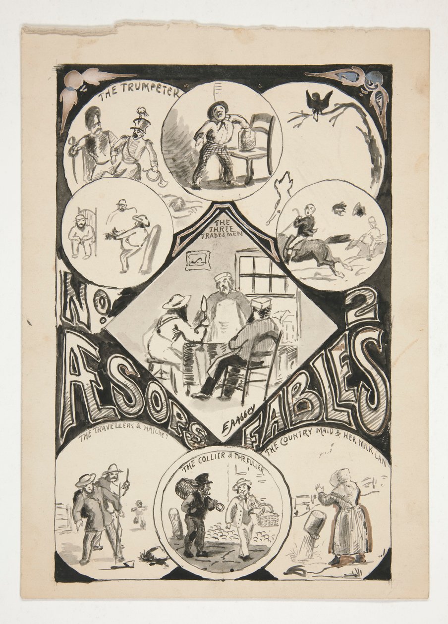 Page de Titre pour Ésope - Edwin Austin Abbey
