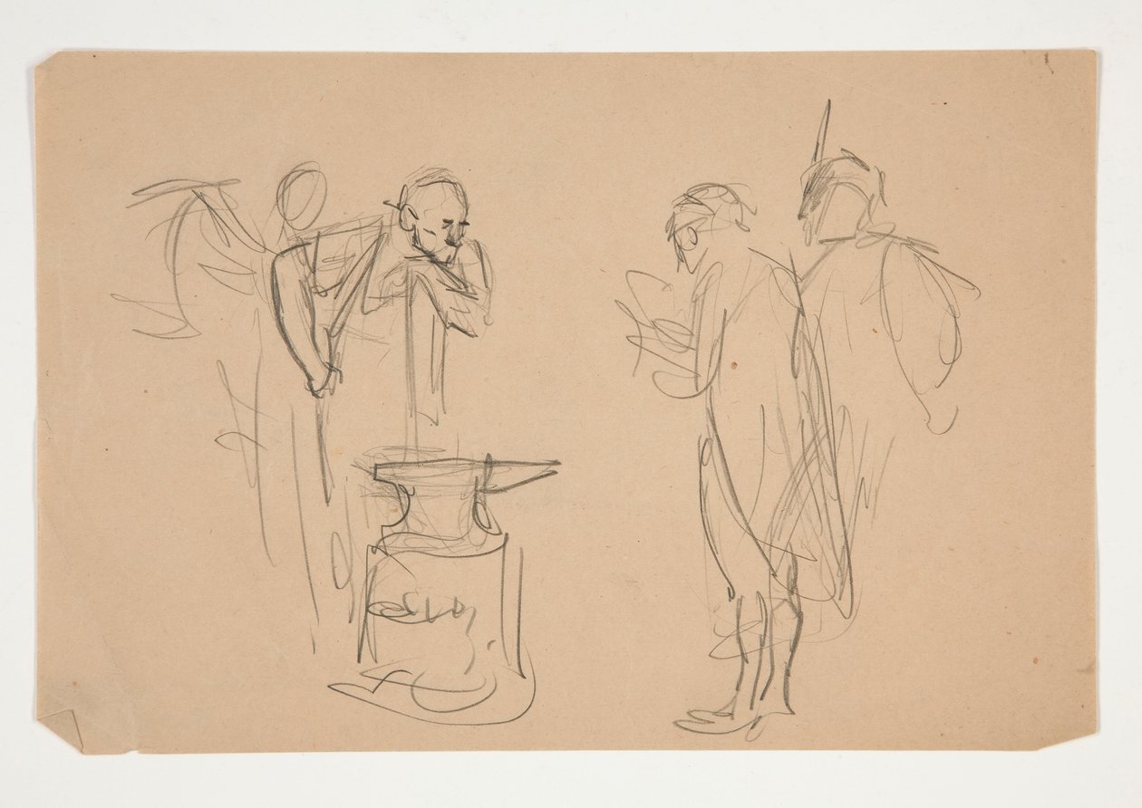 Illustration non identifiée pour Oliver Goldsmith - Edwin Austin Abbey