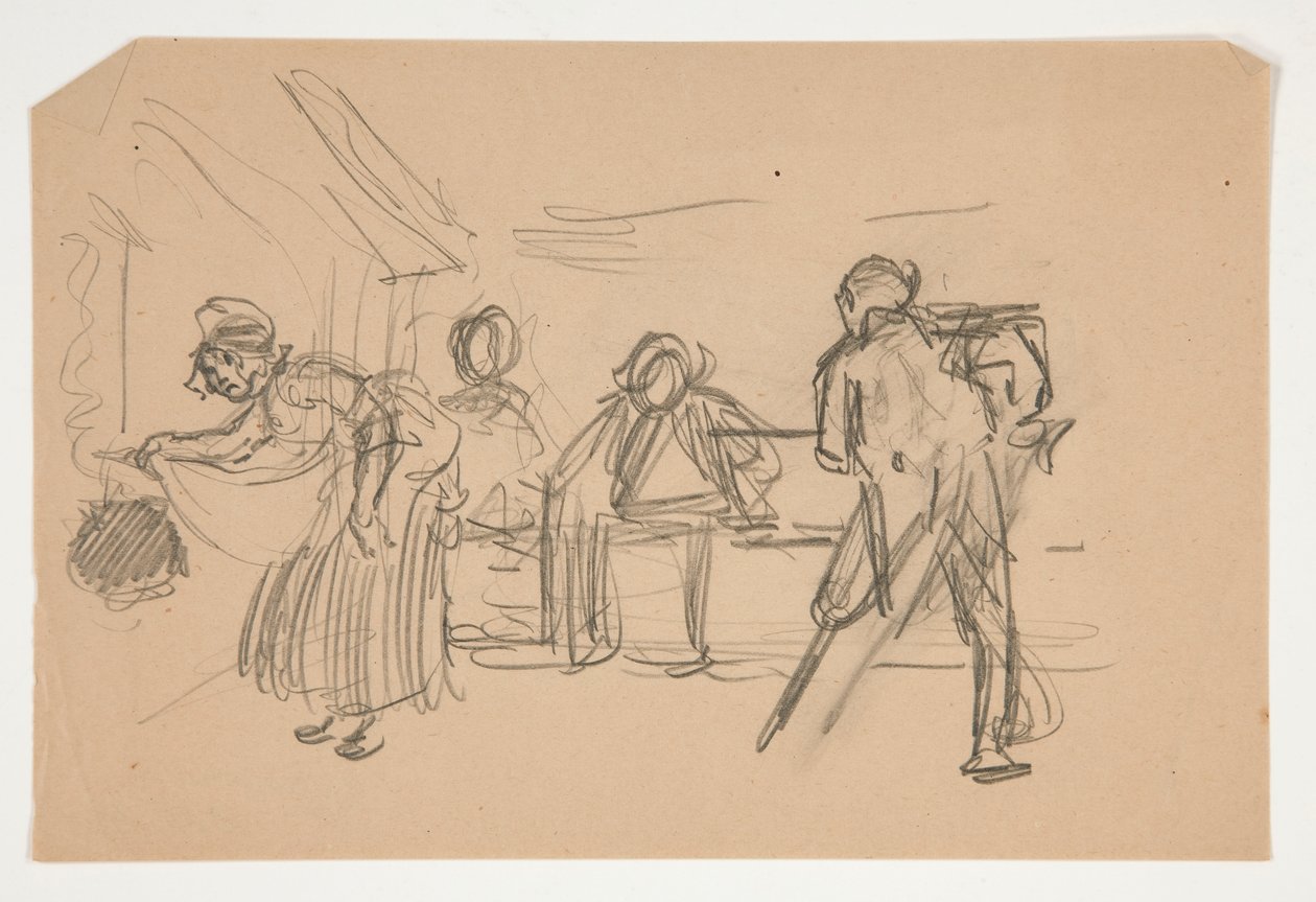 Illustration non identifiée pour Oliver Goldsmith - Edwin Austin Abbey