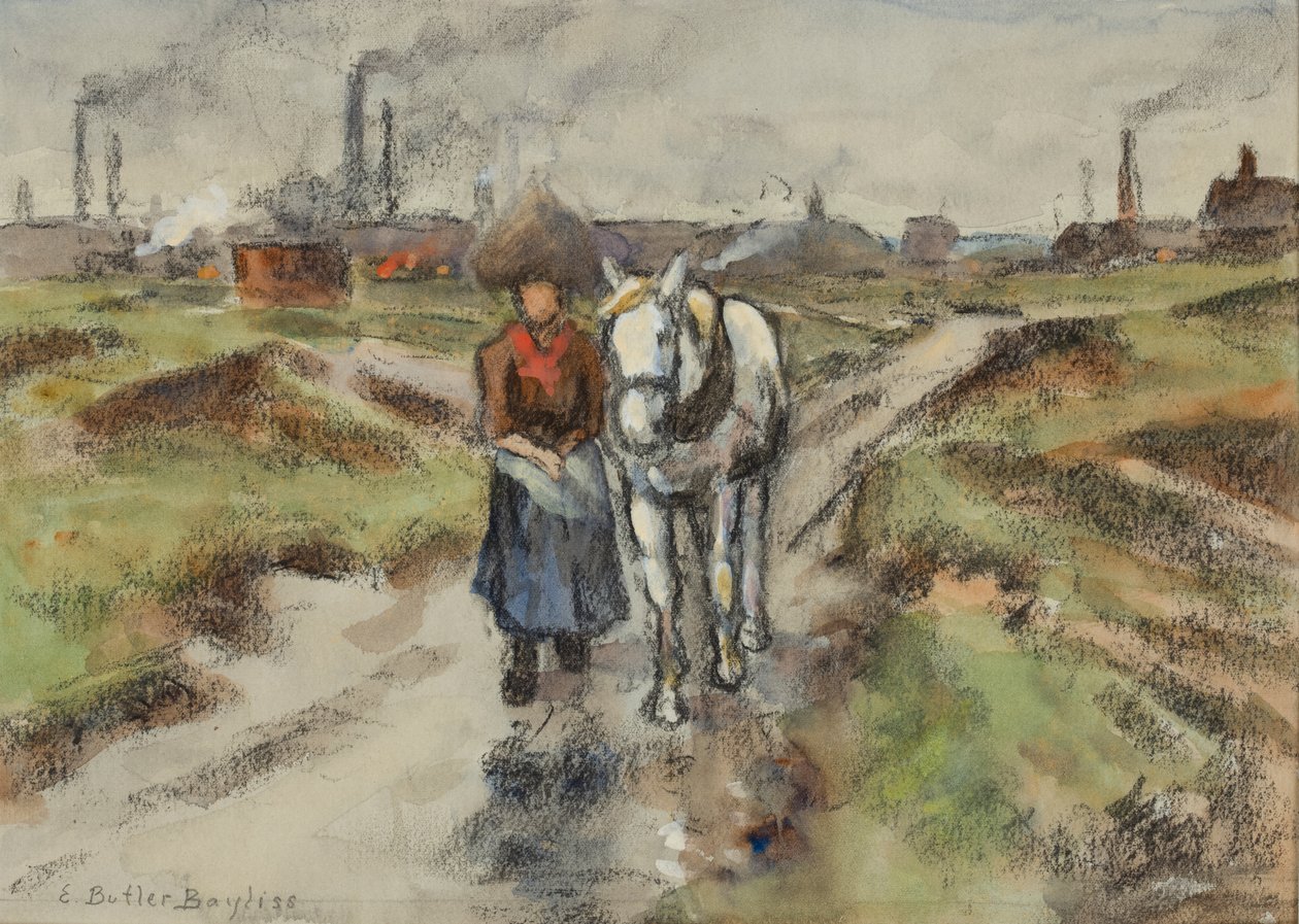 Conduisant le Poney de la Péniche - Edwin Butler Bayliss