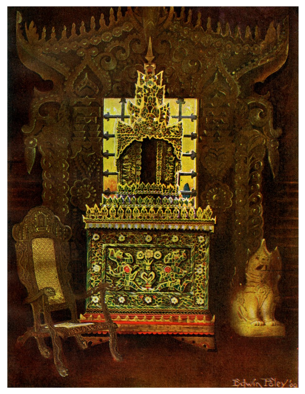 Mobilier asiatique, 1911-1912 - Edwin Foley