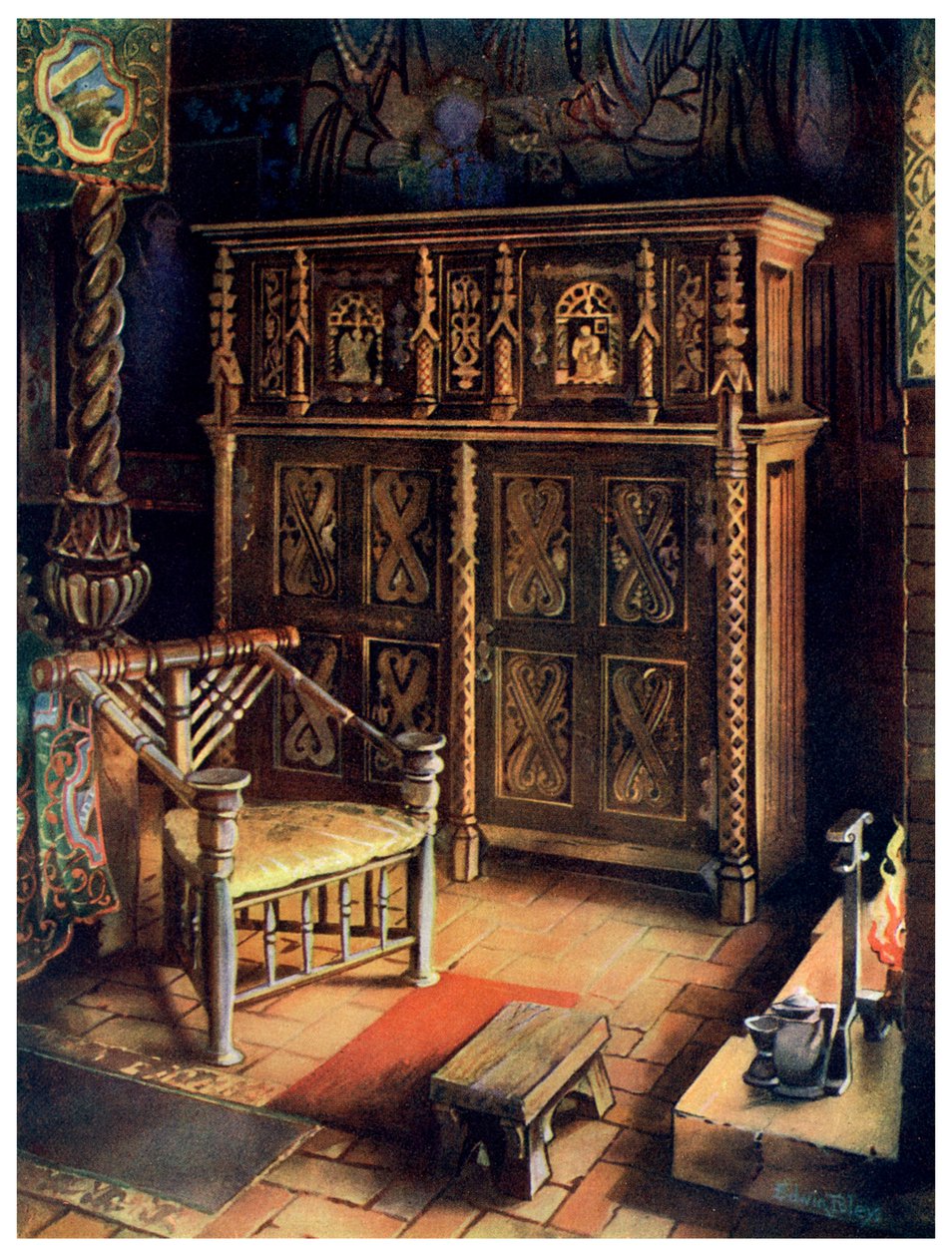La Chambre du Roi, Oxburgh Hall, Norfolk - Edwin Foley