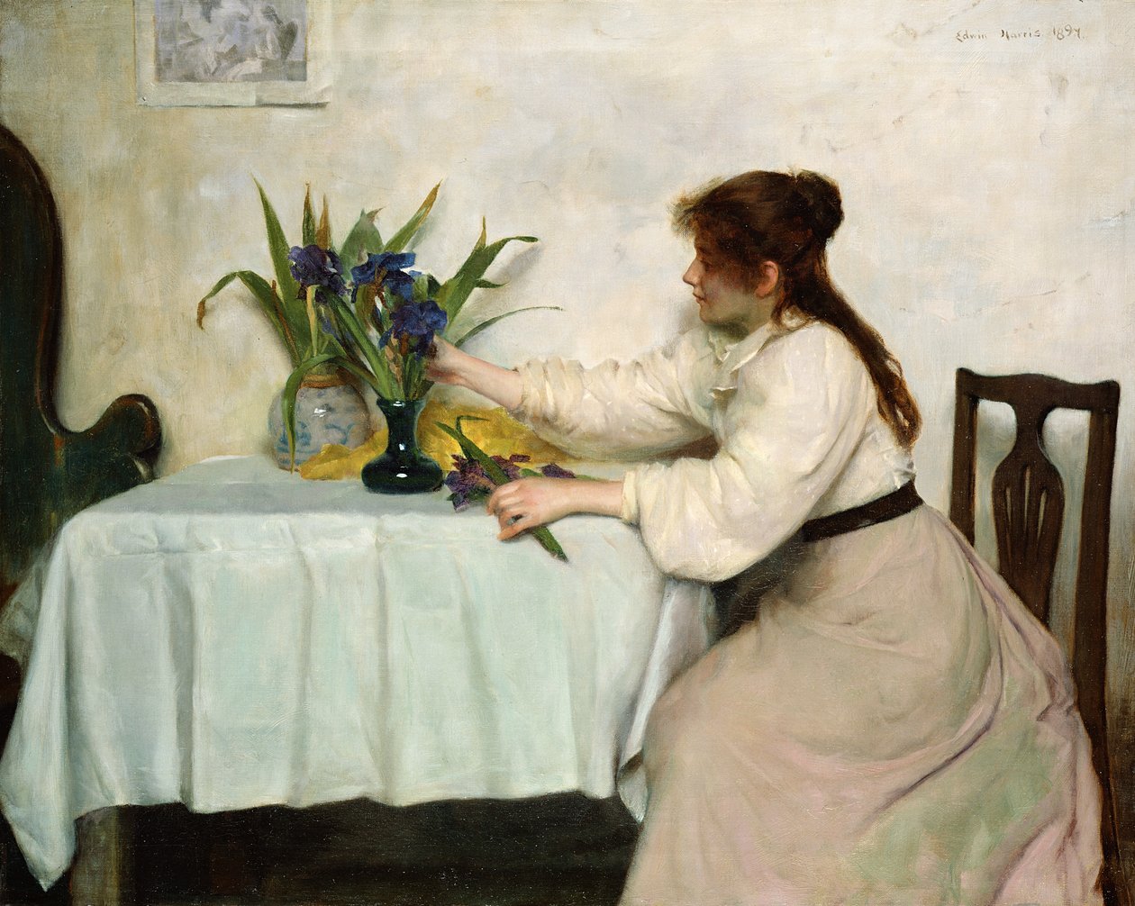 Arrangement des iris - Edwin Harris