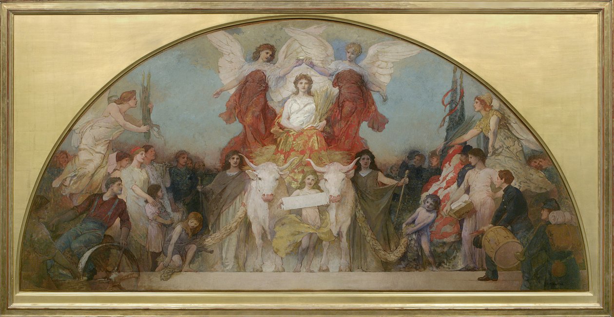 Étude pour Minnesota, Grenier du Monde - Edwin Howland Blashfield
